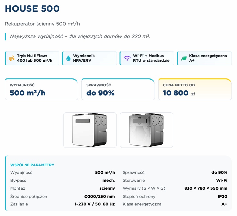 HOUSE 500